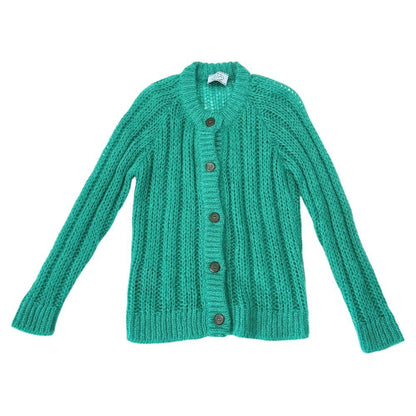 Prada Cardigan Nylon Green
