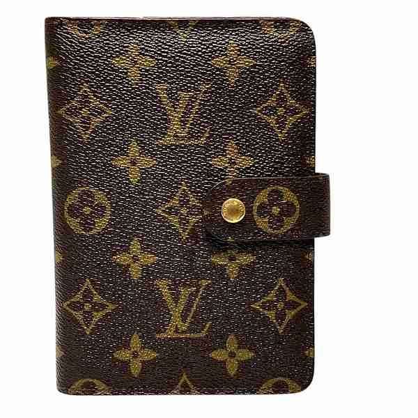 Louis Vuitton Monogram Porte Papier Zip M61207 Bifold Wallet Unisex