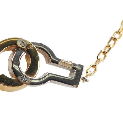 Louis Vuitton Collier Twin Rocks M64887 Gold Silver Plated Metal Ladies Louis