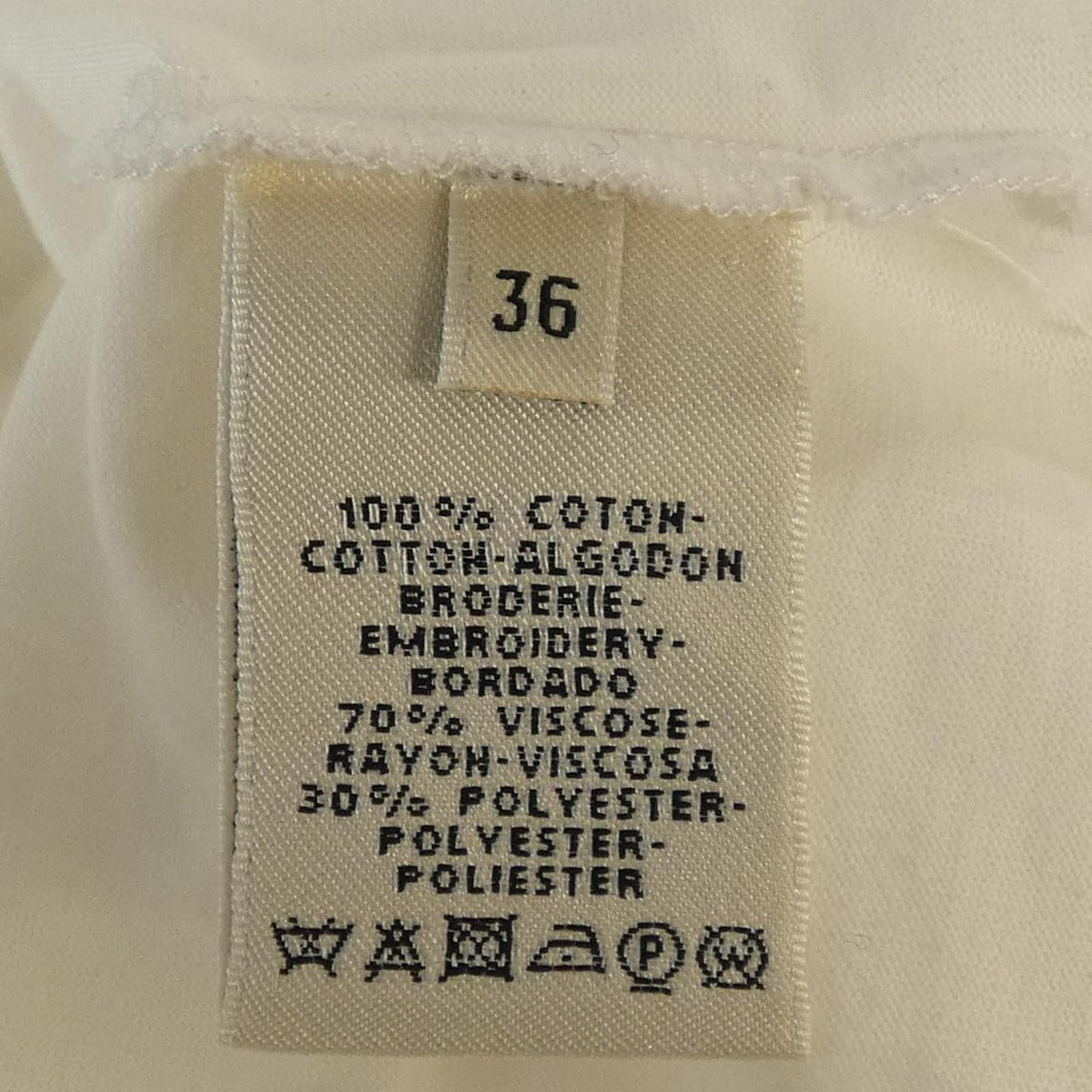 Hermes T-Shirt White 36 Translucency — view 4