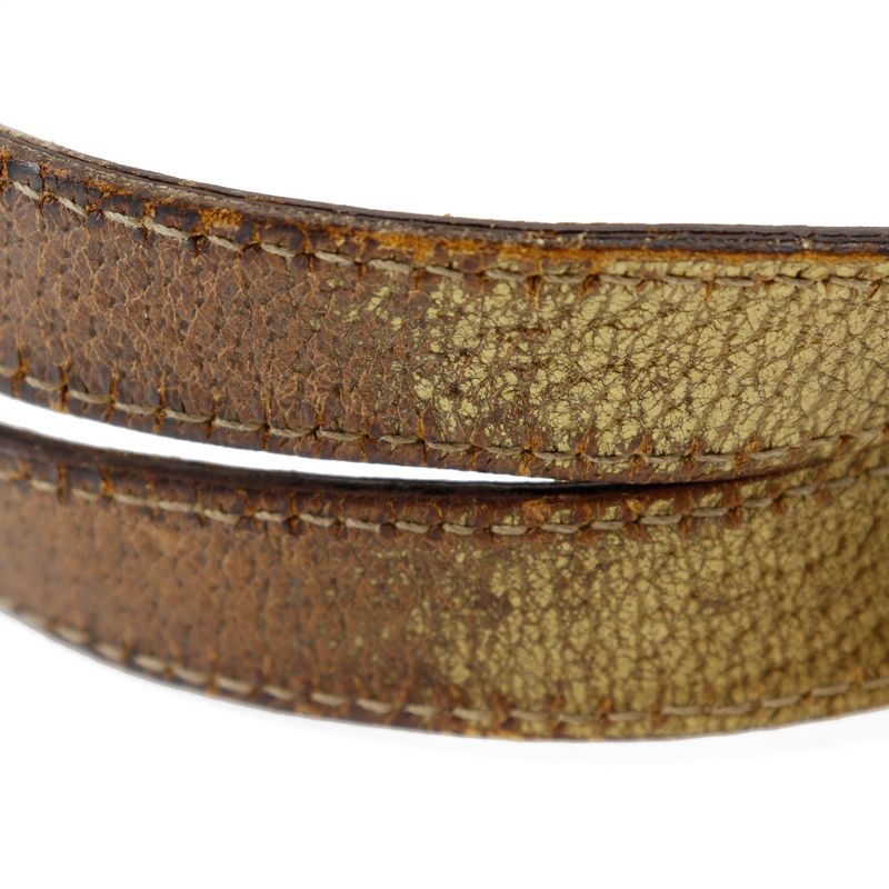 Gucci 139261 GG Canvas And Leather Brown Women's Handbag