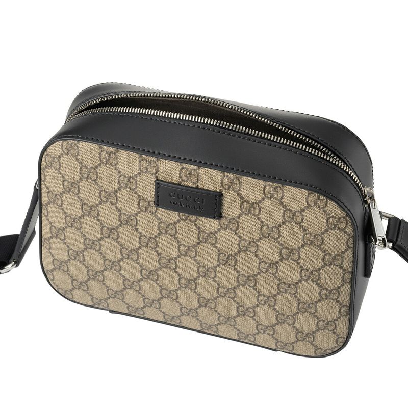 Gucci Shoulder Bag GG Supreme Beige/black