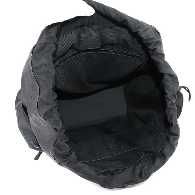 Louis Vuitton Monogram Shadow Discabas Lee Backpack Leather Black M43680 RFID
