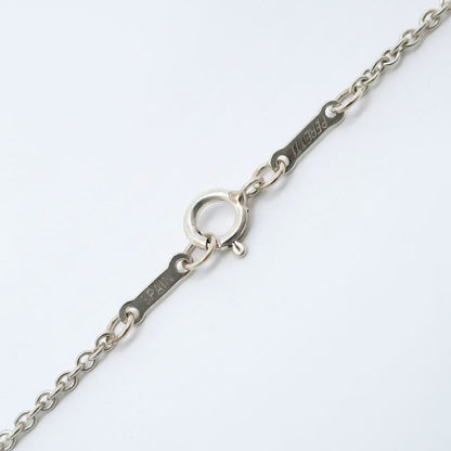 Tiffany & Co Open Heart Elsa Peretti 925 Silver Ladies 5.8g Necklace