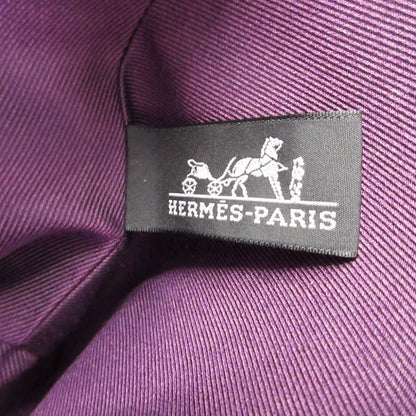 Hermes Palmyre Canvas Rouge Vif Prune Pouch 0179 Hermes