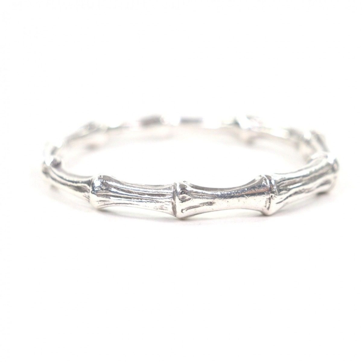 Tiffany & Co Bamboo 925 Bangle Bracelet Silver Weight — view 4