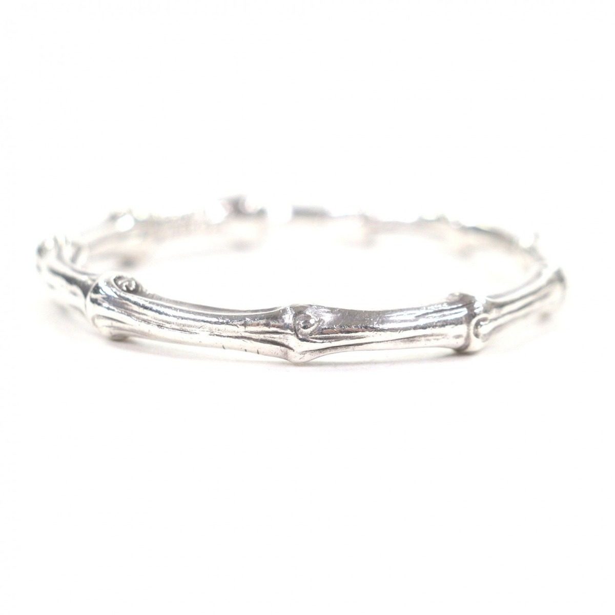 Tiffany & Co Bamboo 925 Bangle Bracelet Silver Weight — view 6