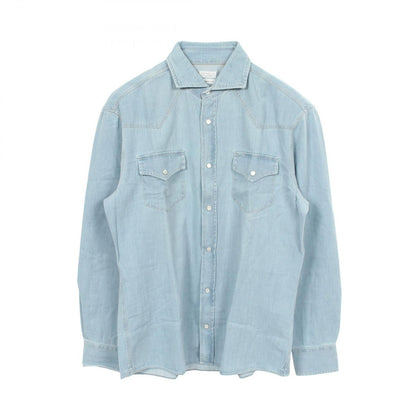 Brunello Cucinelli Cotton Dungari Shirt