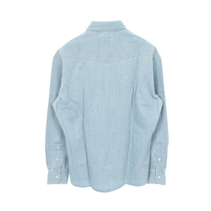 Brunello Cucinelli Cotton Dungari Shirt — view 2