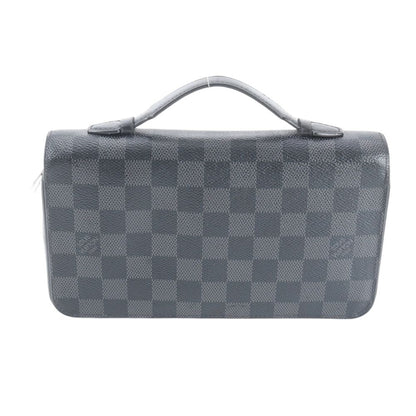 Louis Vuitton Damier Graphite Zippy XL Second Wallet Zip Around Rbm Handbag