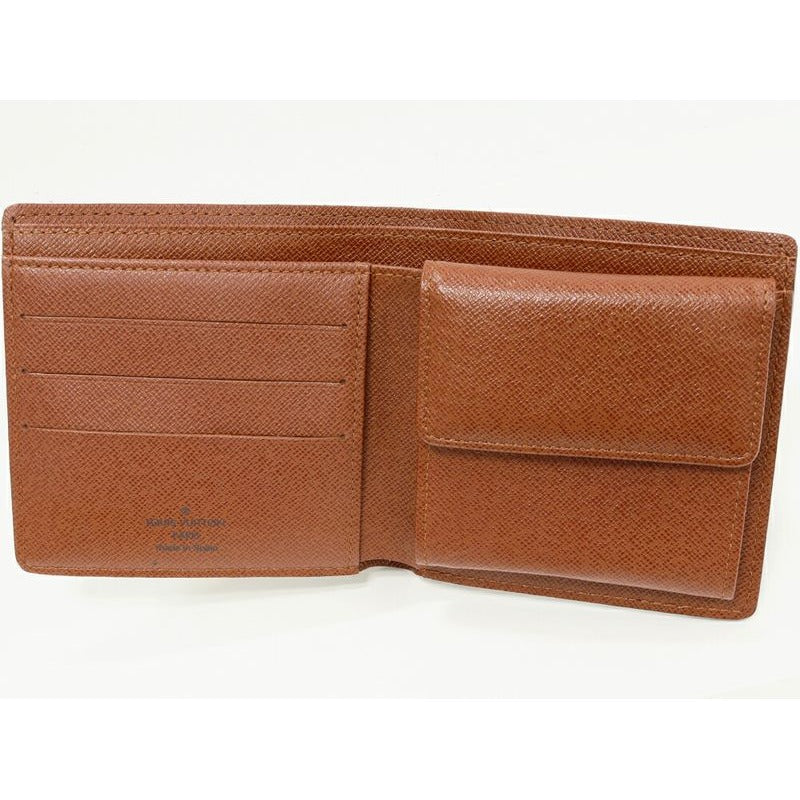 Louis Vuitton Monogram Portobier Carte Cles Di Folding Wallet With Coin — view 3
