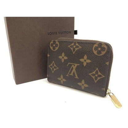 Louis Vuitton Monogram Zippy Coin Purse Case Card Holder
