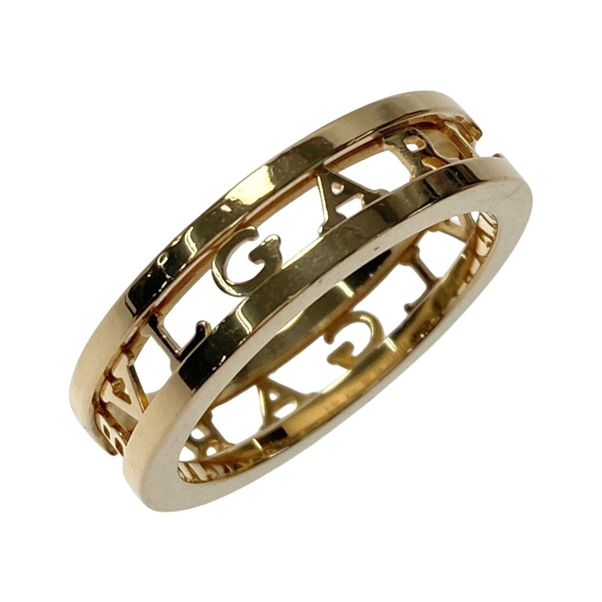 Bvlgari B.zero1 Logo Spiral Ring K18 58