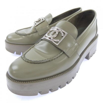 Chanel Loafers Shoes Khaki — view 3