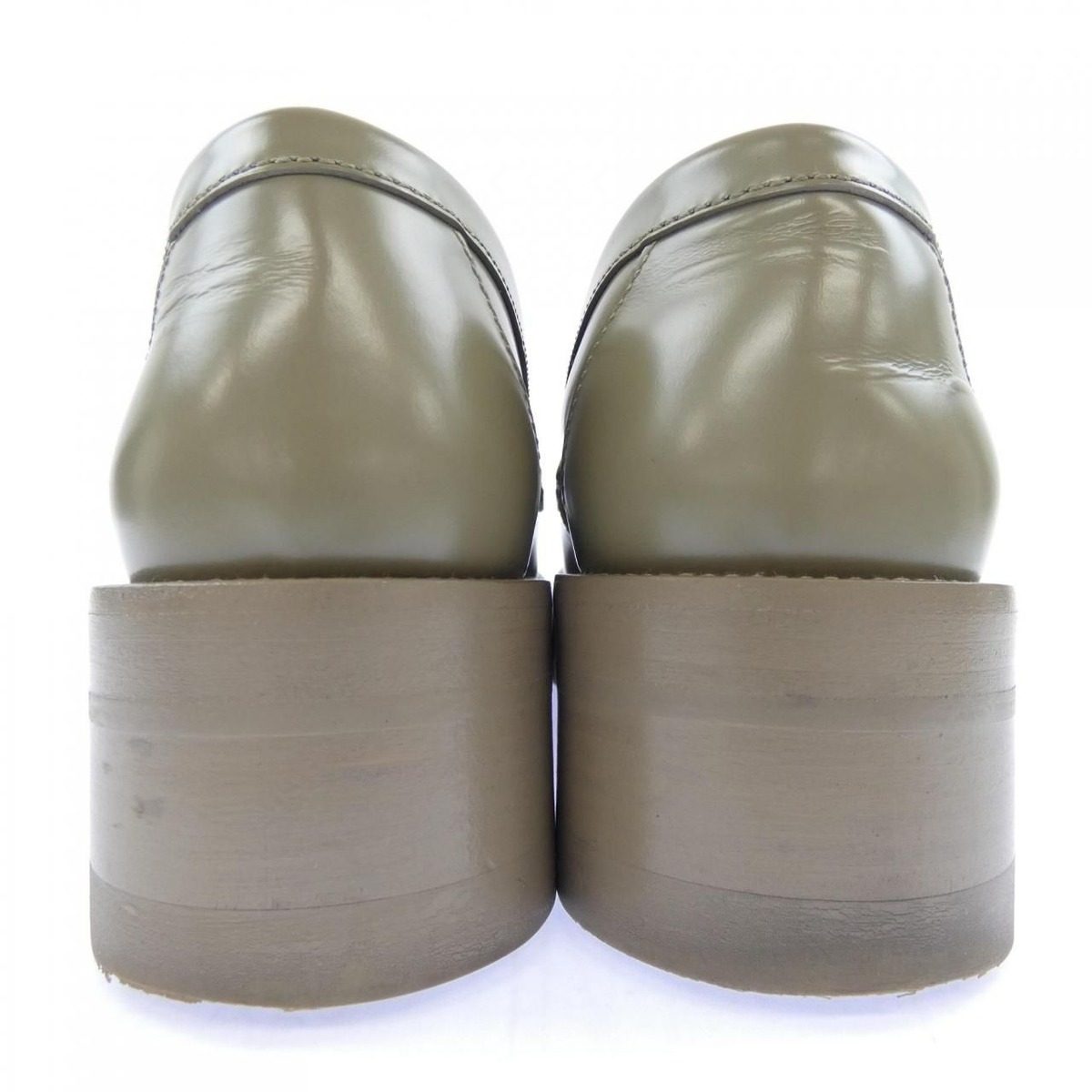 Chanel Loafers Shoes Khaki — view 5