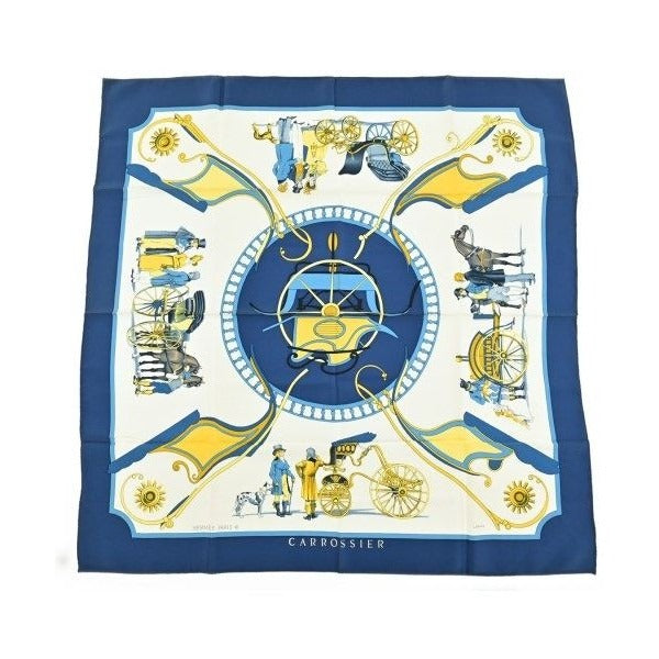 Hermes Bandana Scarf Yellow