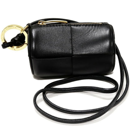 Bottega Veneta Airpods Case Accessory Cassette Calf Black Earphone