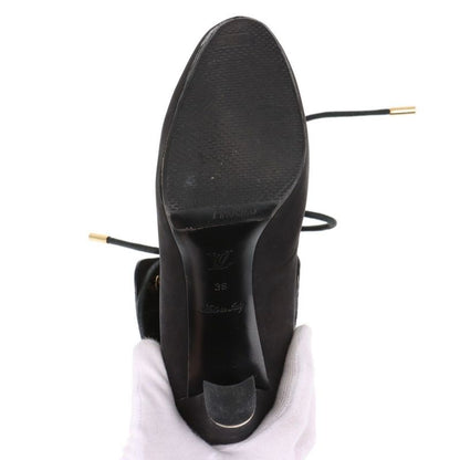 Louis Vuitton 10 Years Monogram Nubuckles Cles Zah Booties Women's 36 Ma0170