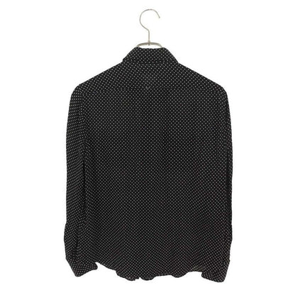 Celine 20 Zy3169 D Viscose Dot Long Sleeve Shirt Men 38 — view 2
