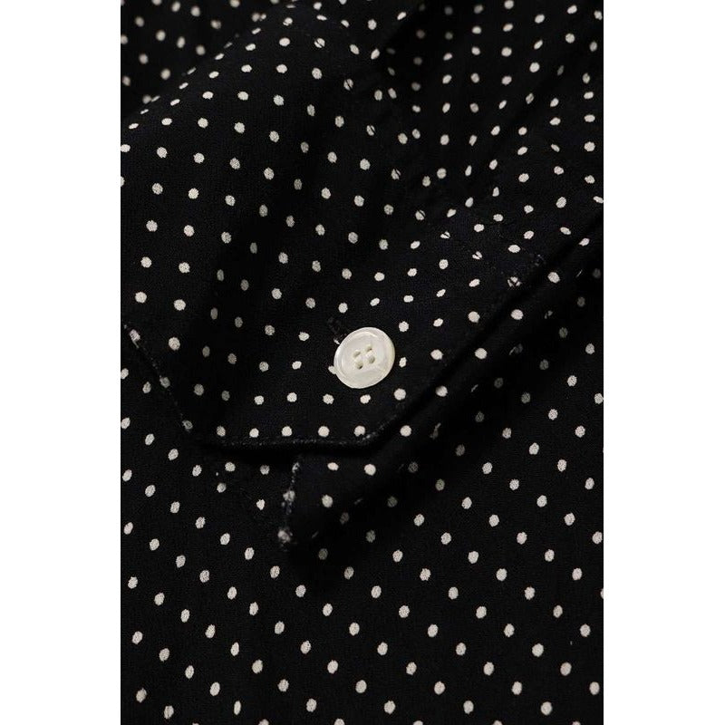 Celine 20 Zy3169 D Viscose Dot Long Sleeve Shirt Men 38 — view 3