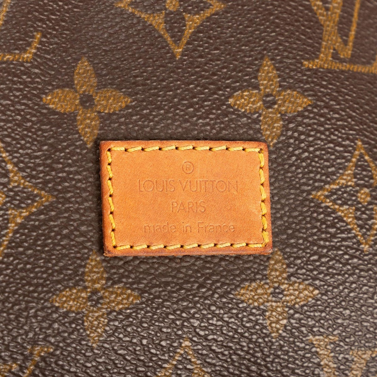Louis Vuitton Saumur Brown Monogram Canvas Shoulder Bag — view 10