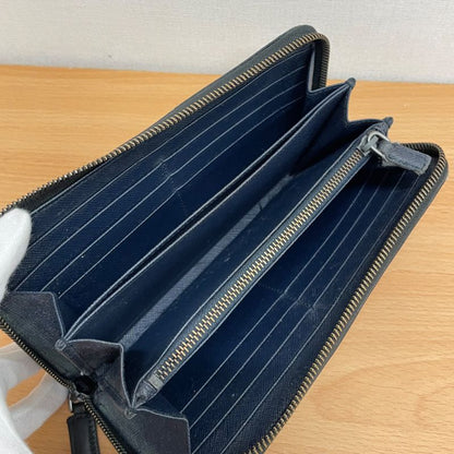 Prada 2ml317 Saffiano Round Zipper Long Wallet A25-1543