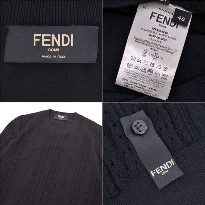 Fendi 2020 Knitted Sweater Long Sleeve Long Sleeve