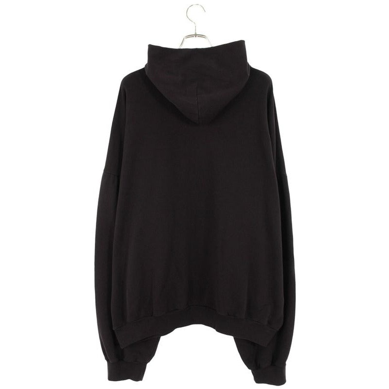 Balenciaga 24 SS Tpvn3 Sample Sticker Round Hoodie Logo Men 3 — view 2