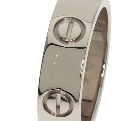 Cartier Love Ring #50 Ring - 18K White Gold Ladies