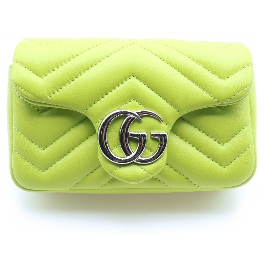 Gucci GG Marmont Quilting Mini Shoulder Bag Quilted