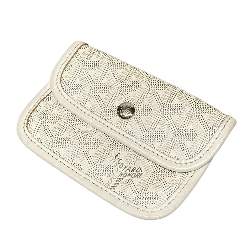 Goyard Tote Bag Saint Louis Junior White Marquise Leather