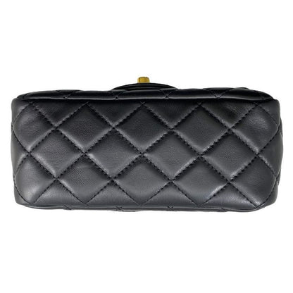 Chanel Shoulder Bag Mini Flap Bag Coco Ball Pearl Crush Chain Shoulder Storage