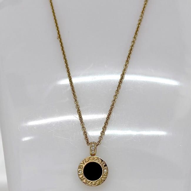Bvlgari Necklace F21796 Pink Gold Pg 750