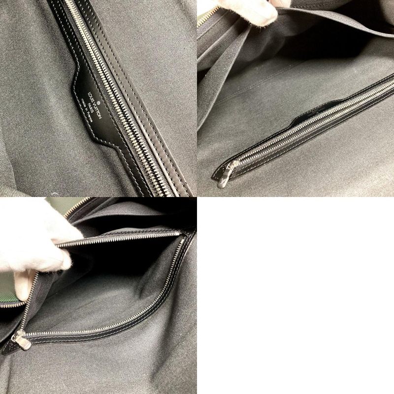 Louis Vuitton Shoulder Bag Taimir M30862 Taiga Leather Ardoise Khaki