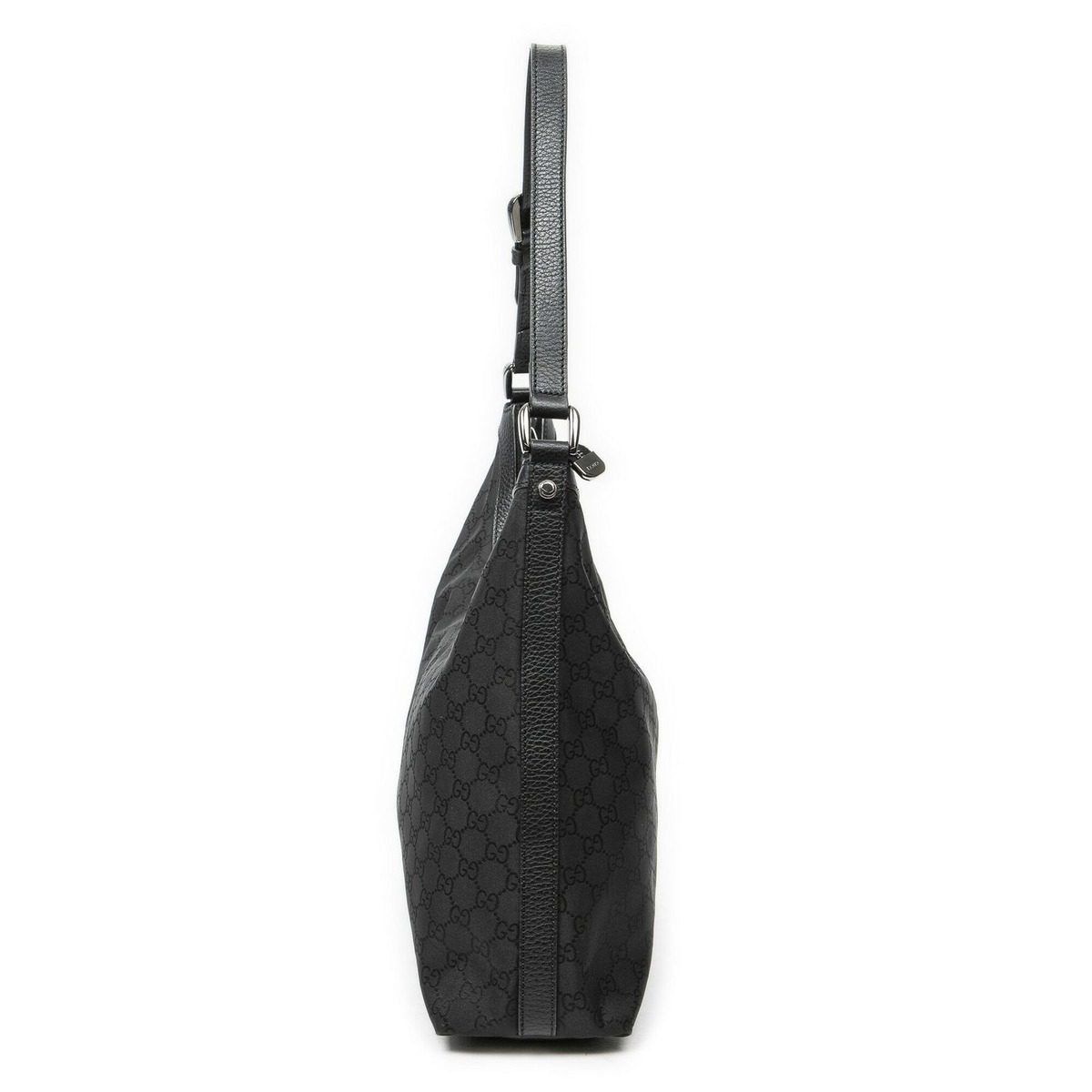 Gucci Charm Hobo Black GG Nylon Canvas — view 3