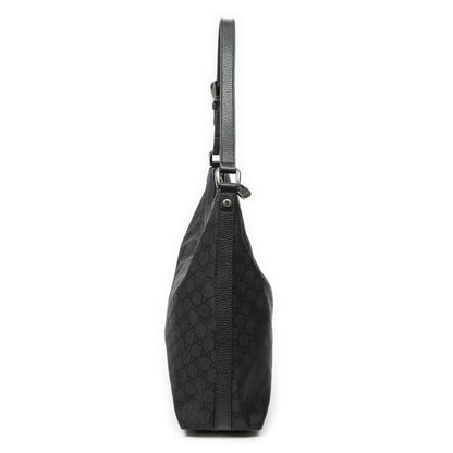 Gucci Charm Hobo Black GG Nylon Canvas — view 3