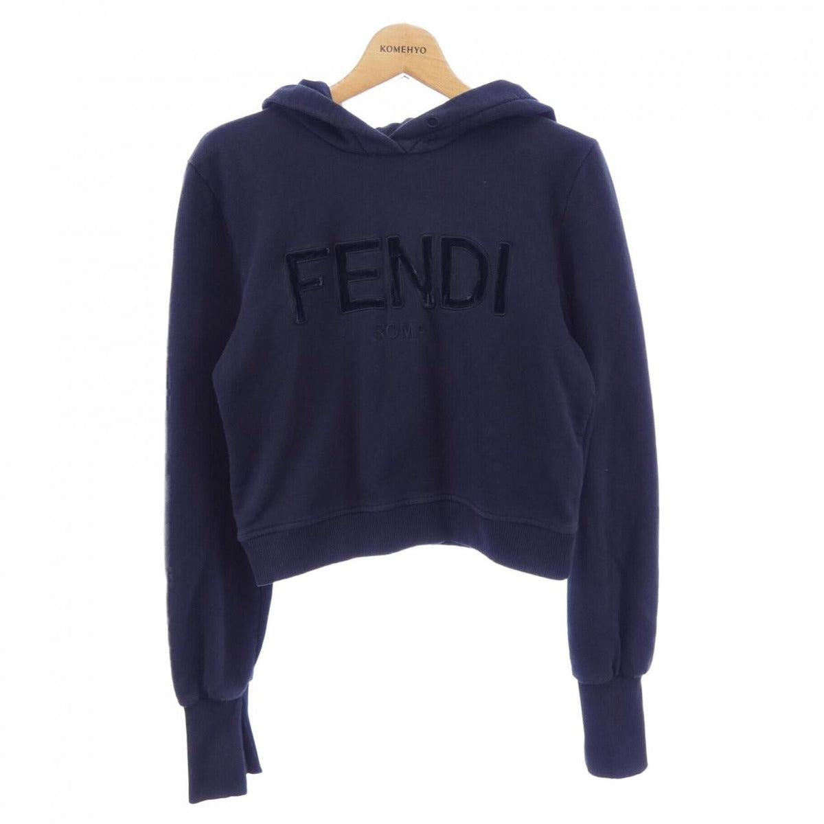 Fendi Hoodie Navy XS