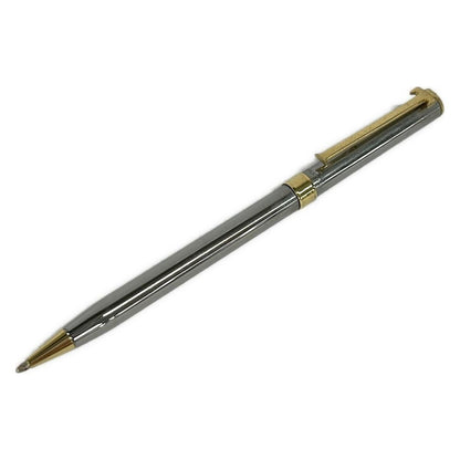 Tiffany & Co Ballpoint Pen Classic T Silver Gold No Ink