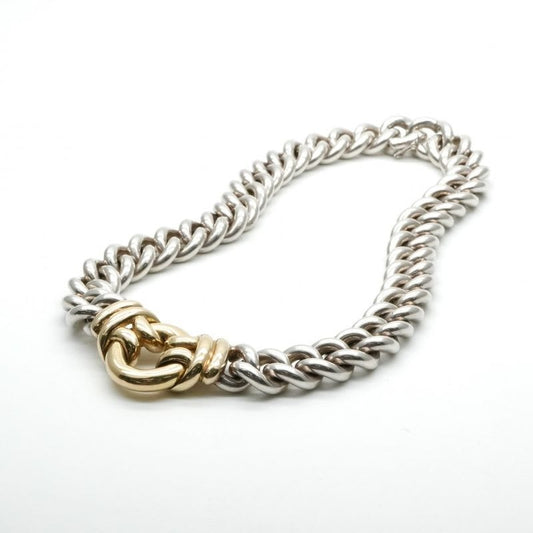 Hermes Eros Necklace Pendant Choker 750 925 Silver