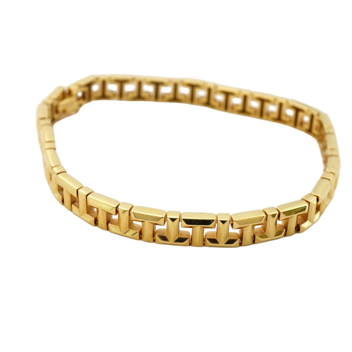 Tiffany & Co Bracelet T Tru Narrow 18k Yellow Gold — view 2