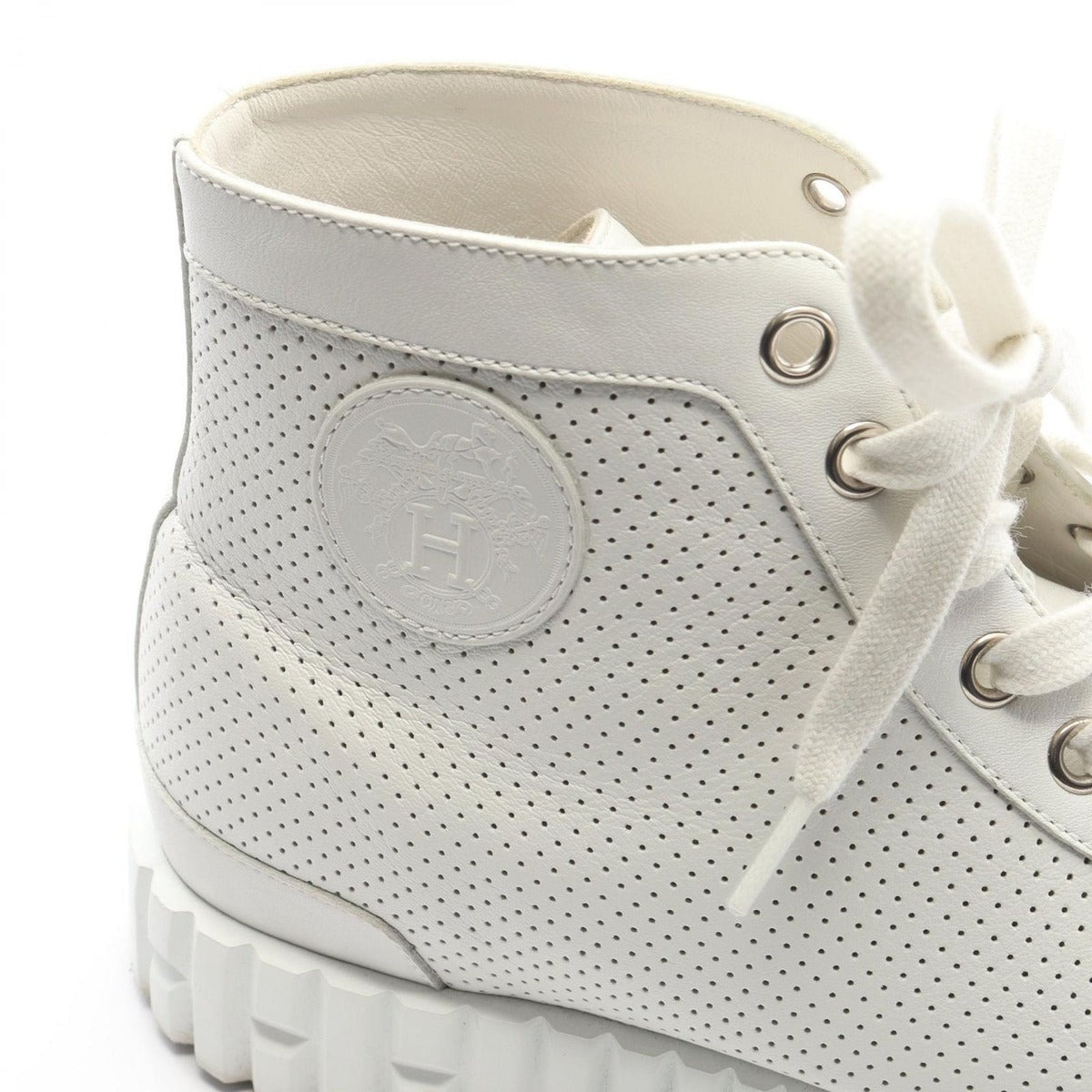 Hermes Sneakers White Leather — view 9