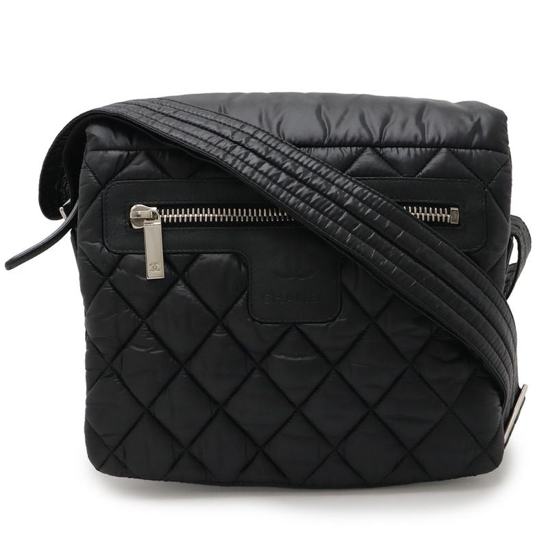 Chanel Coco Cocoon Quilted Small Messenger Shoulder Bag Crossbody Nylon