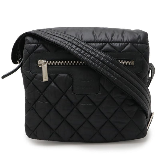 Chanel Coco Cocoon Quilted Small Messenger Shoulder Bag Crossbody Nylon