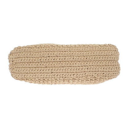 Prada Small Crochet Raffia Style 1bg422 Tote Bag Natural Women's Spring Summer