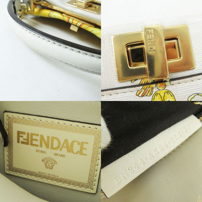 Fendace Fendi X Versace Collaboration 8bn244 Mini Peekaboo