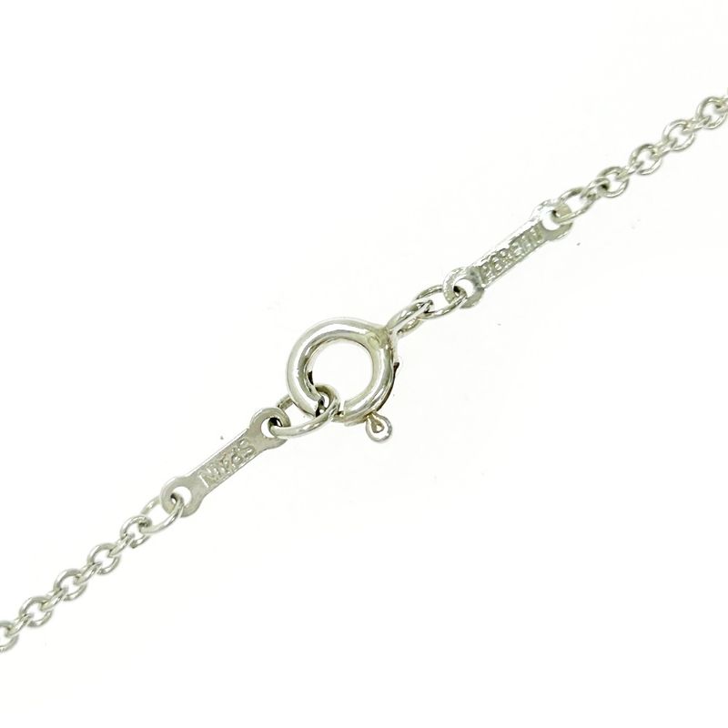 Tiffany & Co Silver Elsa Peretti Open Heart Necklace 6.9g 925 Engraved 440292