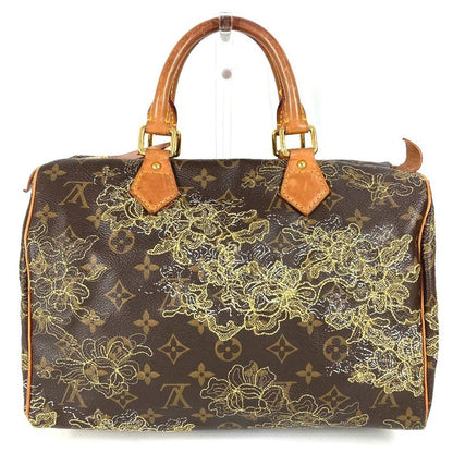Louis Vuitton Handbag Speedy 30 M95397 Monogram Canvas All Gold