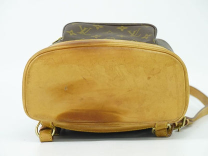 Authentic Louis Vuitton LV Montsouris MM Backpack Sac Backpack Monogram Brown