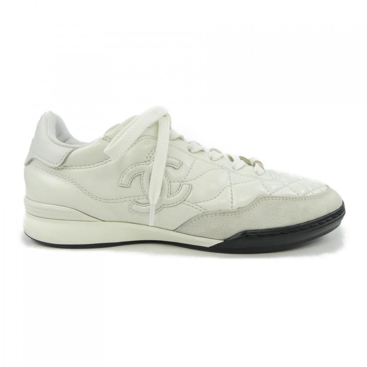 Chanel Sneakers Suede Calfskin