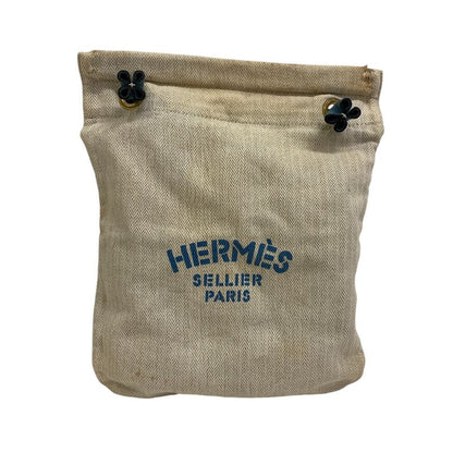 Hermes Aline PM Toile Shoulder Bag Oblique Shoulder Brand Ladies Blue Ladies